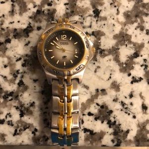 Fossil blue watch